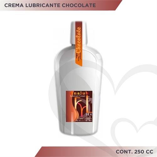 Crema lubricante chocolate 250 cc